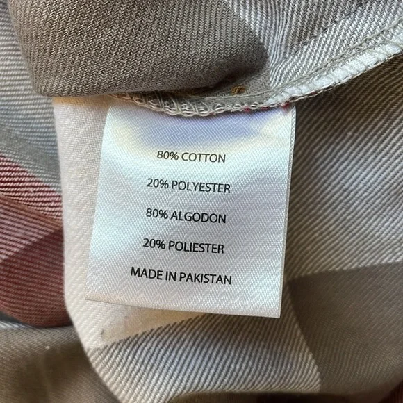 NWT. Cloudveil Mountain Works Men’s XL Catawba Flannel Button Down Shirt. - Picture 7 of 12